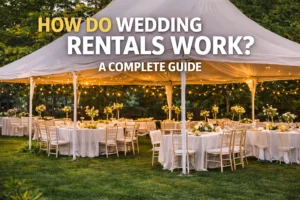 How Do Wedding Rentals Work? A Complete Guide from a Kelowna Wedding Rental Company