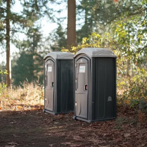 porta potties Pair of Porta Potties