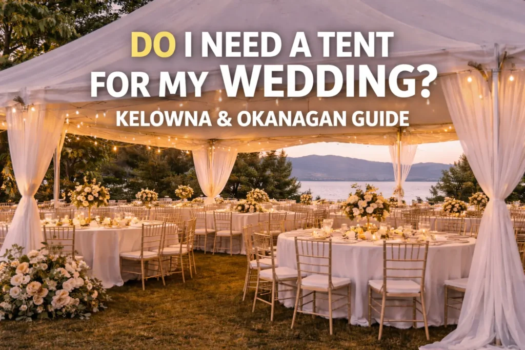 Do I Need a Tent for My Wedding?