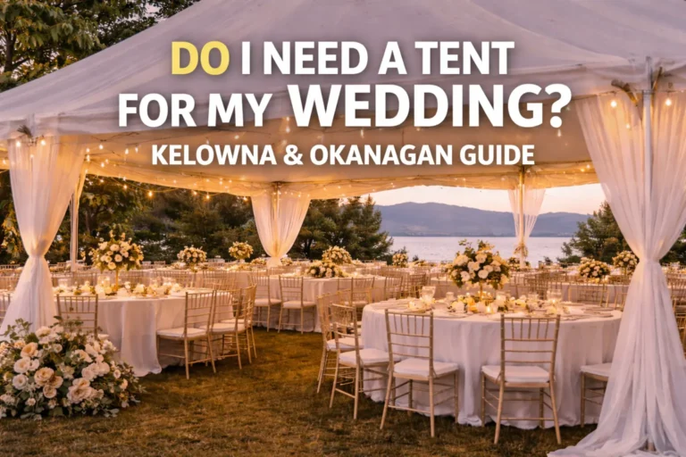 Do I Need a Tent for My Wedding?