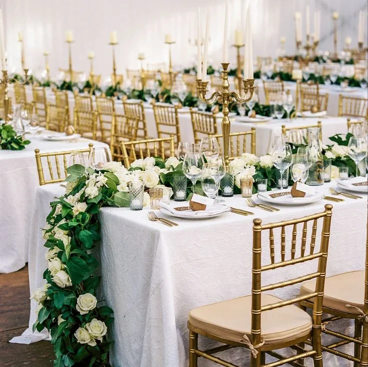 wedding table and chair rentals BC