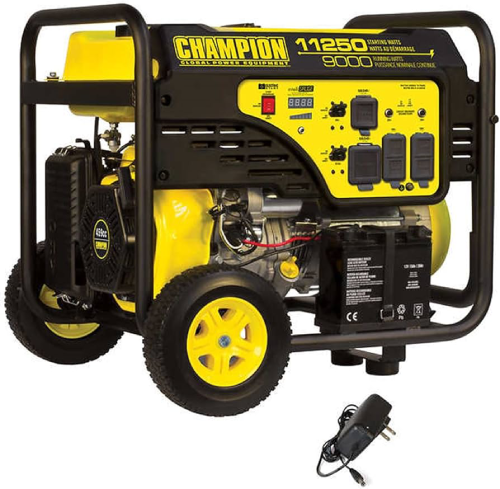9000 watt Champion gas generator